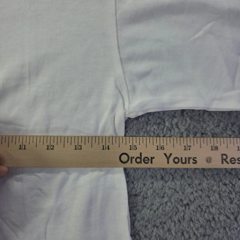 Vintage Guess by Georges Marciano Kids White Long Sleeve T-Shirt Size 4Y-5Y NEW